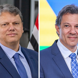 GOVERNADOR TARCÍSIO DE FREITAS LIDERA COM 51% CONTRA 34% DE FERNANDO HADDAD, APONTOU PESQUISA IDEIA