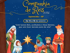 APARECIDA DIVULGA PROGRAMAÇÃO DA FESTA DE SANTOS REIS 2026