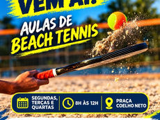 🎾 NOVIDADE NO ESPORTE!