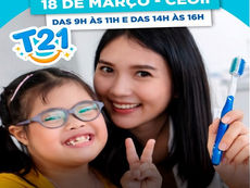 LORENA VAI REALIZAR SORRISO INCLUSIVO T21 COM ATENDIMENTO ODONTOLÓGICO VOLTADO A PESSOAS COM SÍNDROME DE DOWN