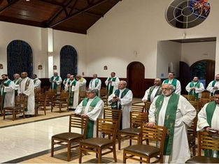 CAMPOS DO JORDÃO RECEBEU O RETIRO ANUAL DO CLERO DE LORENA