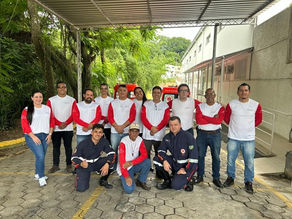 BRIGADA DE INCÊNDIO DO SANTUÁRIO FREI GALVÃO REALIZA TREINAMENTO DE PRIMEIROS SOCORROS COM O SAMU