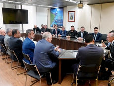 PREFEITOS DA AMVALE SE REÚNIRAM COM O VICE PRESIDENTE DA REPÚBLICA GERALDO ALCKIMIN EM BRASÍLIA