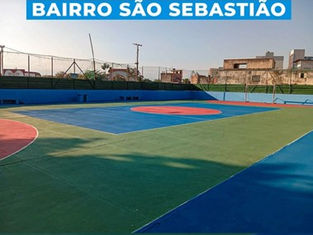 APARECIDA - QUADRA DO SÃO SEBASTIÃO É REFORMADA