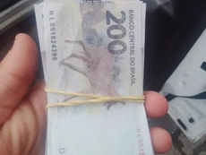 CASAL É PRESO COM MAIS DE R$ 21MIL EM NOTAS FALSAS NA CIDADE DE APARECIDA (SP)