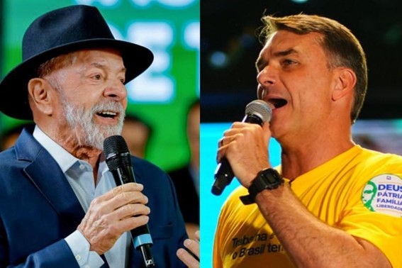 FLÁVIO BOLSONARO MARCOU 46% E LULA 44% NO 2º TURNO APONTOU QUAEST