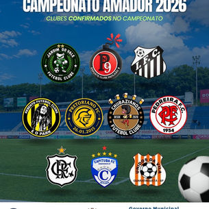 O FUTEBOL AMADOR ESTÁ DE VOLTA🏆