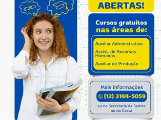 CRUZEIRO - SP - O FUTURO COMEÇA COM QUALIFICAÇÃO