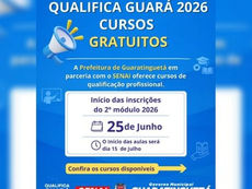 QUALIFICA GUARÁ, EM PARCERIA COM O SENAI, ABRE INSCRIÇÕES PARA NOVOS CURSOS GRATUITOS DE QUALIFICAÇÃO PROFISSIONAL
