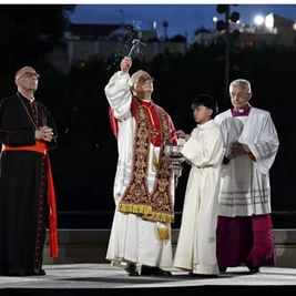 PAPA LEÃO XIV ABENÇOOU E INAUGUROU TORRE DA SAGRADA FAMÍLIA EM BARCELONA