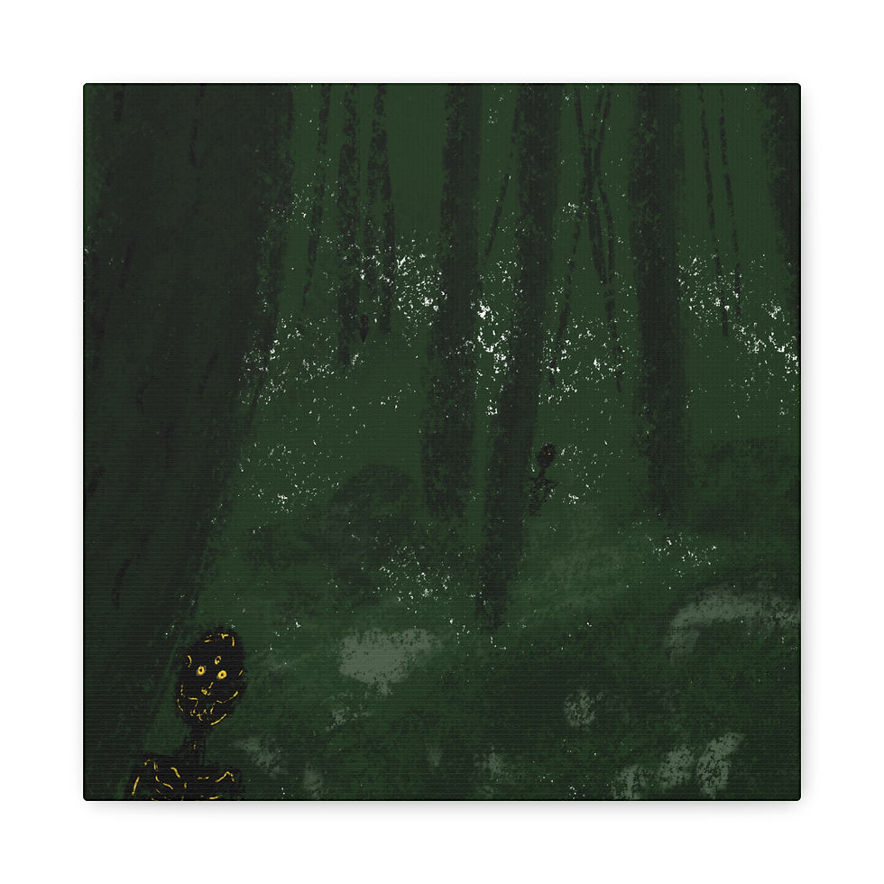 Thumbnail: Night Ecology III Canvas Print