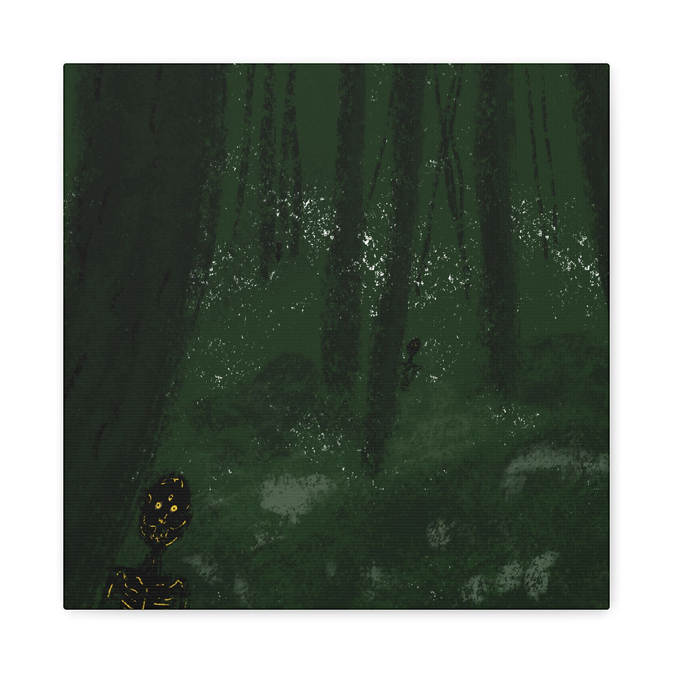 Thumbnail: Night Ecology III Canvas Print
