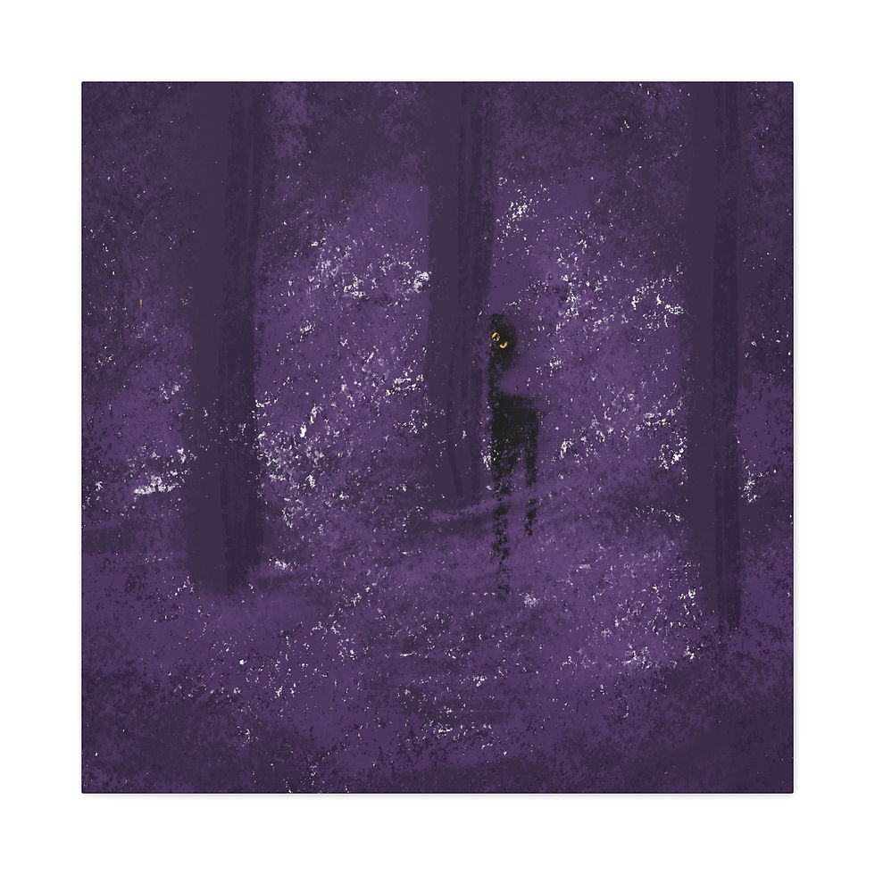 Thumbnail: Night Ecology II Canvas Print