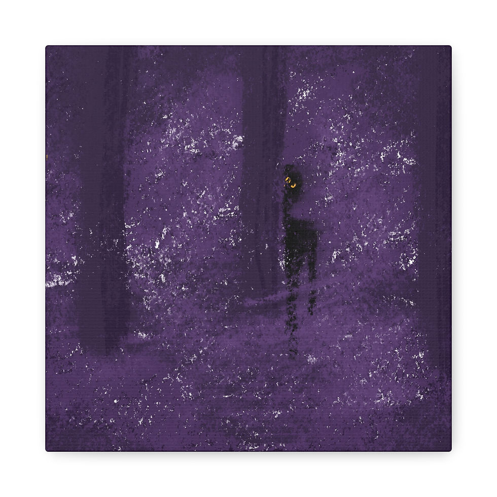 Thumbnail: Night Ecology II Canvas Print