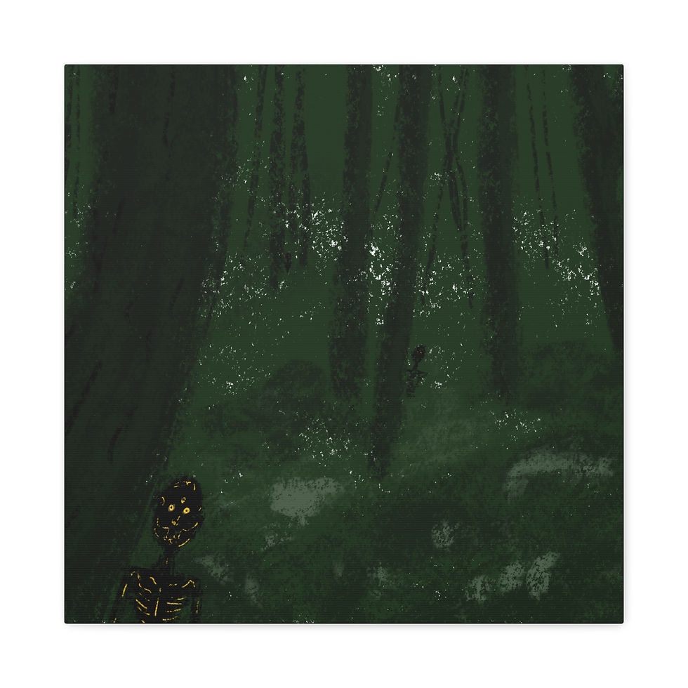 Thumbnail: Night Ecology III Canvas Print
