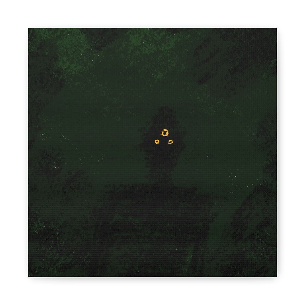 Thumbnail: Night Ecology I Canvas Print