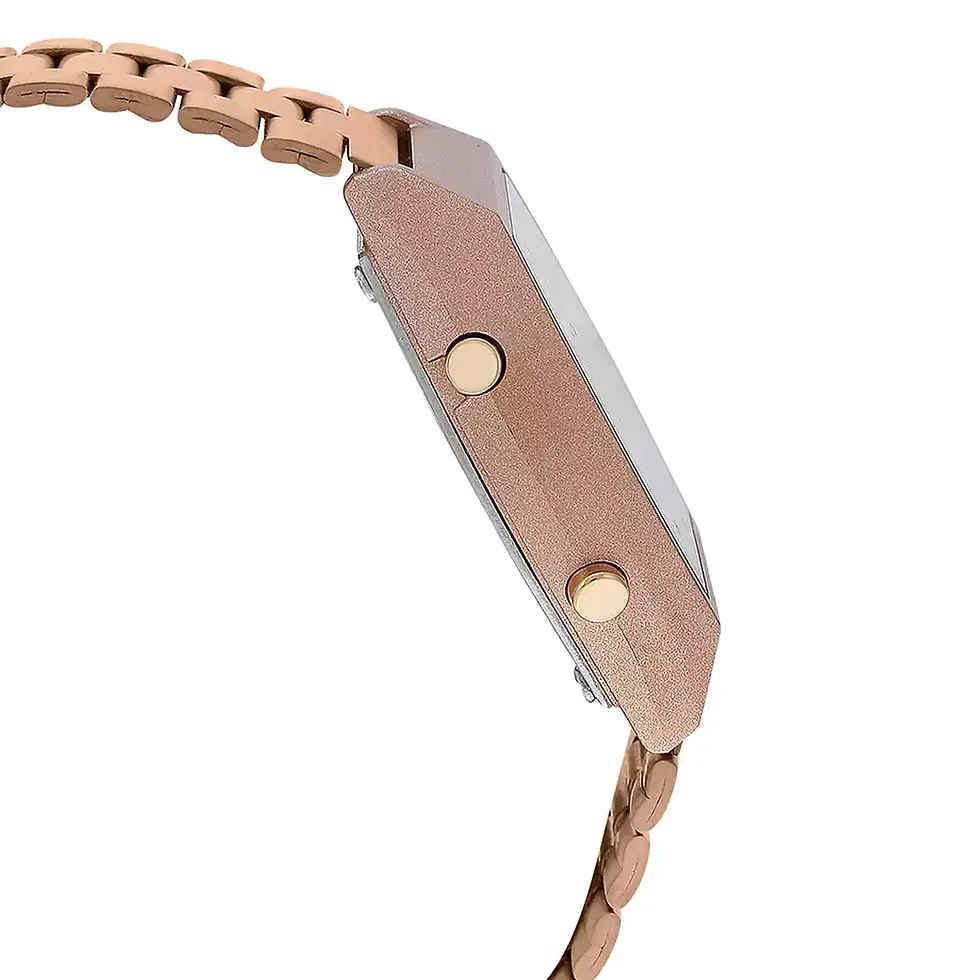 Thumbnail: Vintage Collection of Casio B640WC-5ADF - D128 Rose Gold Unisex