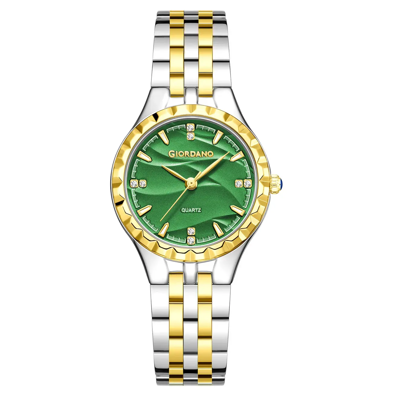 Giordano Analog Quartz Watch for Women with Textured  GZ-60164-33