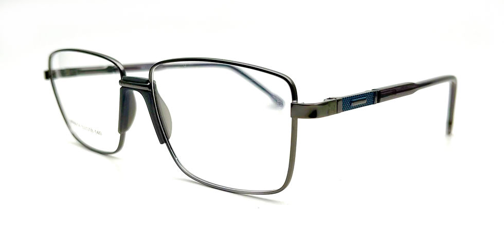FashioNext Unisex Spectacle Frame Gray/ Metal Material (FNNVS297)