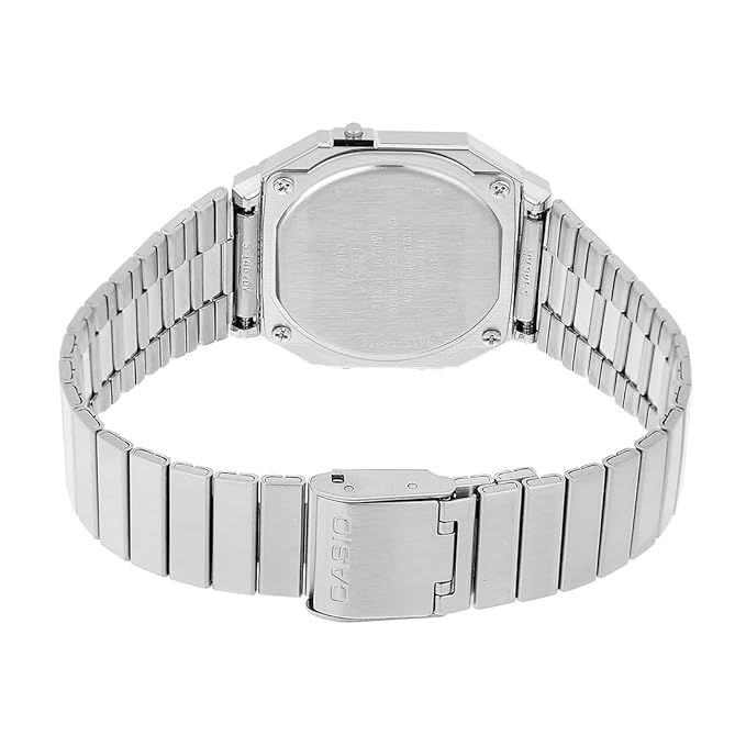 Thumbnail: Casio Vintage A700WEV-7ADF Digital Silver Dial Unisex (D346)