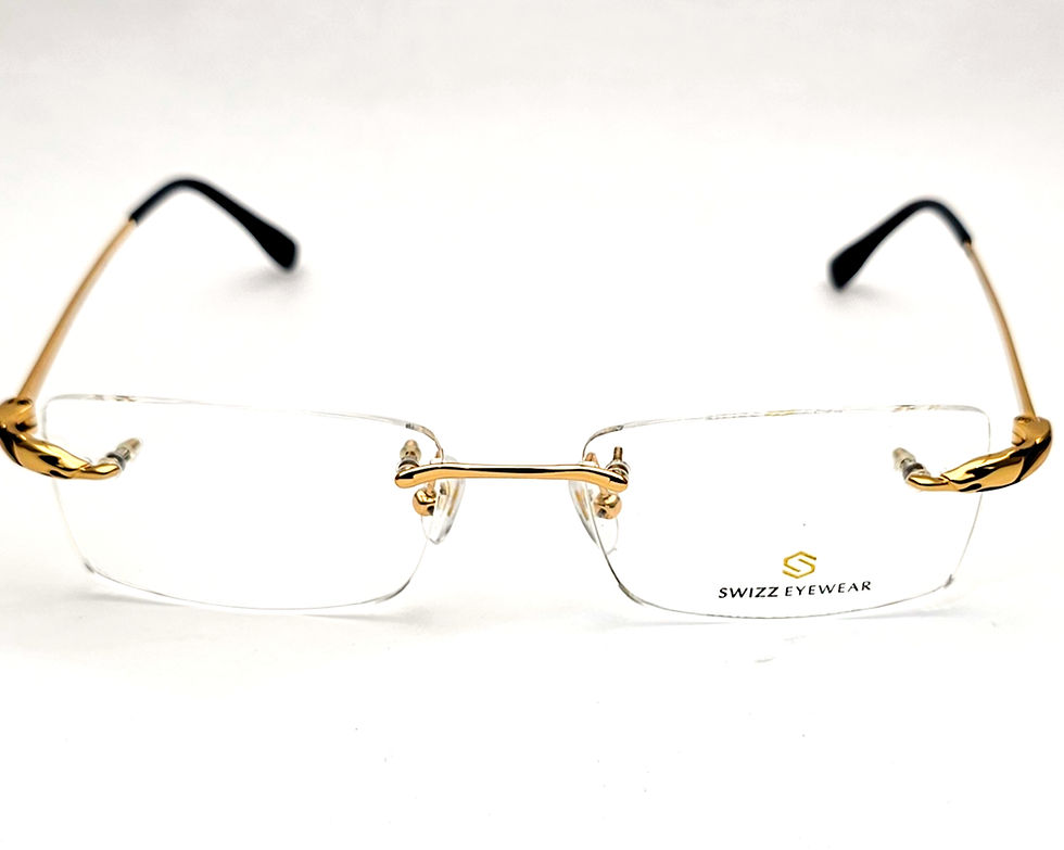 Thumbnail: FASHIONEXT Rimless Most Luxurious  Spectacle in Golden (FRSMBCH02)