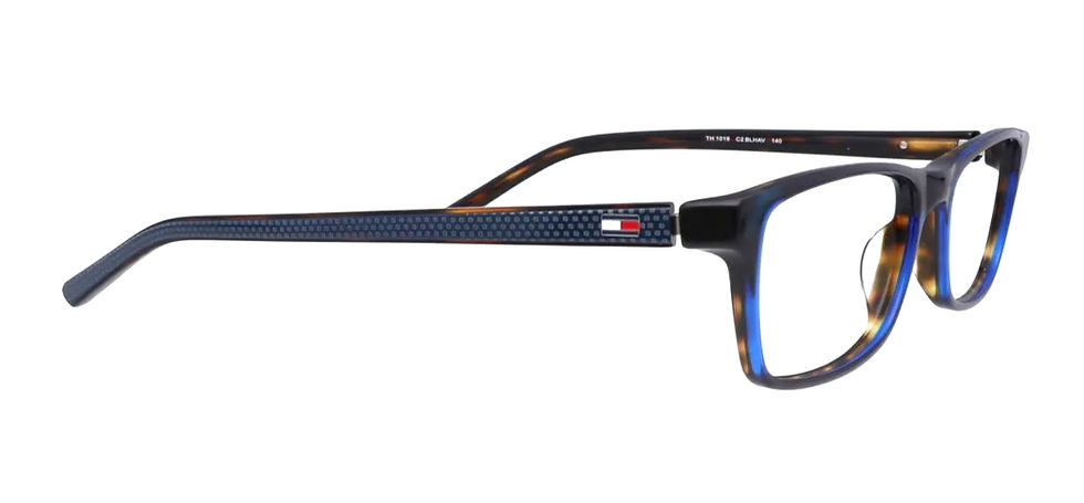 Thumbnail: Tommy  Hilfiger Multicolor Rectangle Eyeglasses for Unisex (E67B1041019)