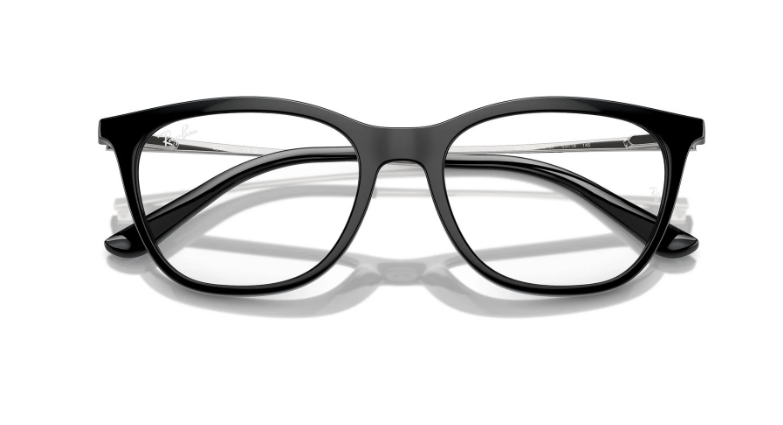 Thumbnail: Ray-Ban RB7237 Black Spectacle Frame