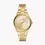 Thumbnail: FOSSIL ES5299 Scarlette Three-Hand Date Gold-Tone Stainless Steel Watch