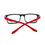Thumbnail: Nyra  Kids Spectacle Full Flexible  Frame  Red -Black FNNVS3249