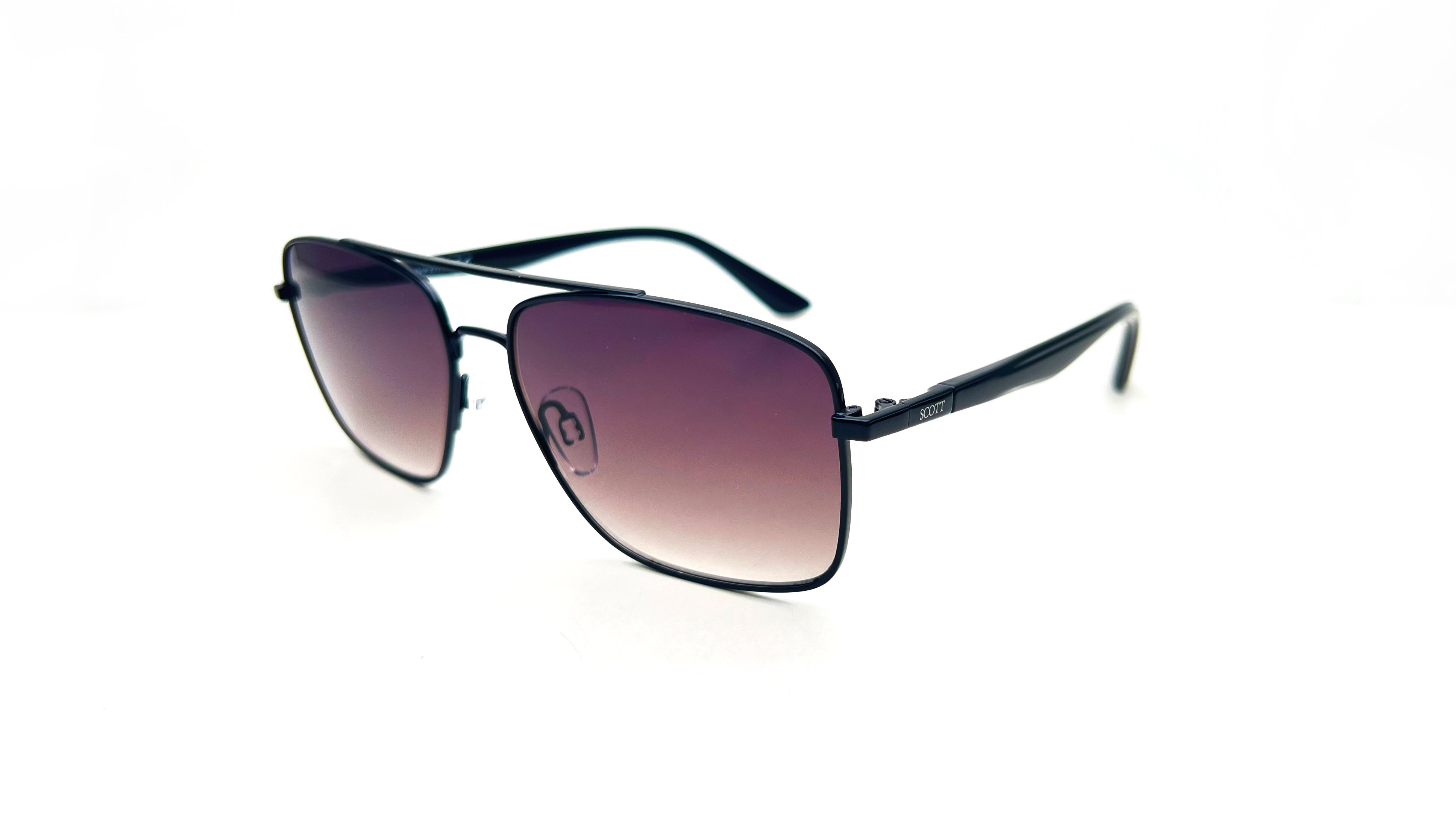 Scott Square Unisex Sunglass In Brown
