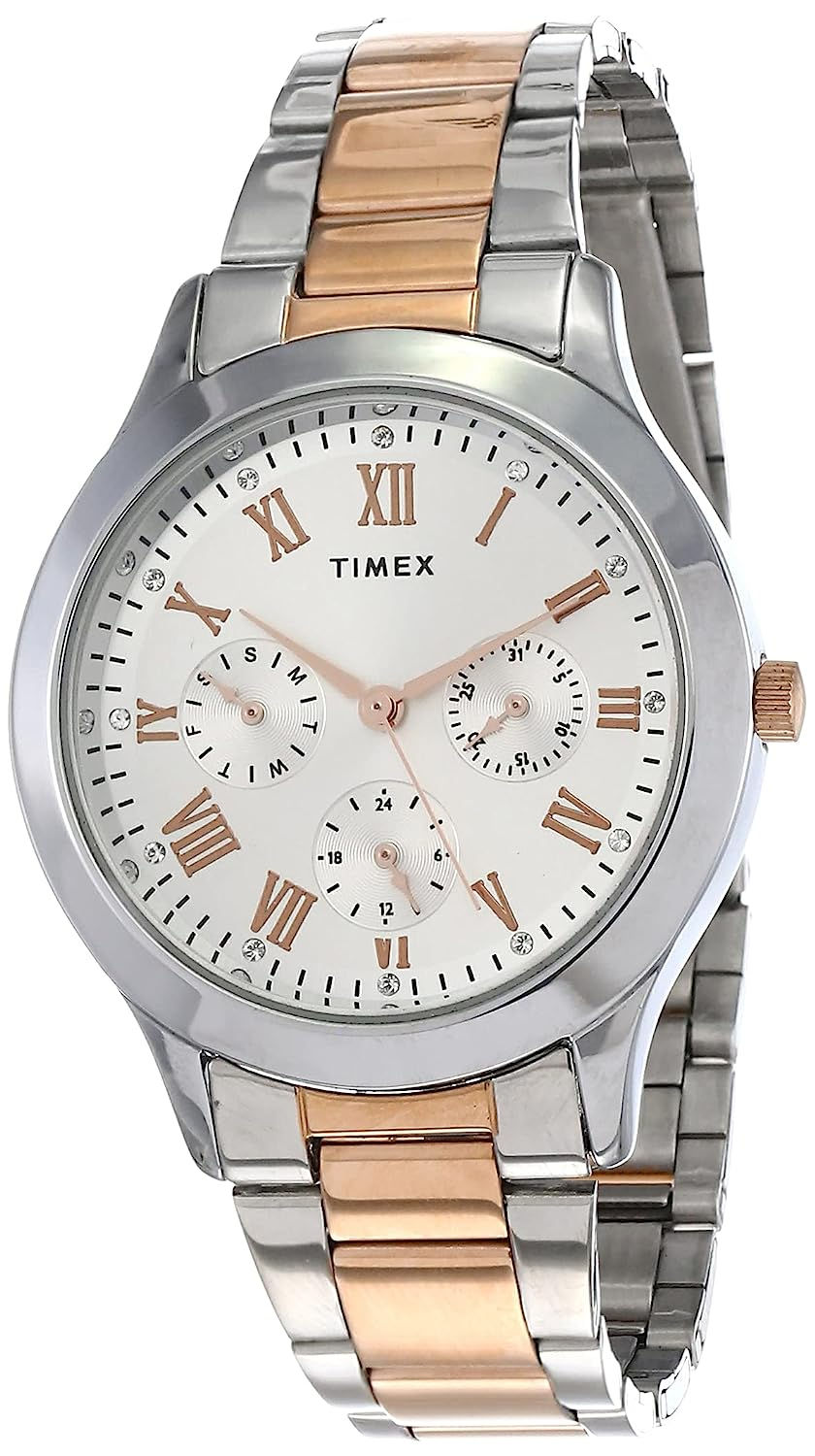 Timex Analog Silver Dial Women S Watch TW000Q807