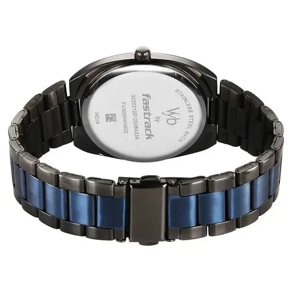 Thumbnail: Fastrack Vyb Aviator Quartz fv30004km02w fv30004km02w