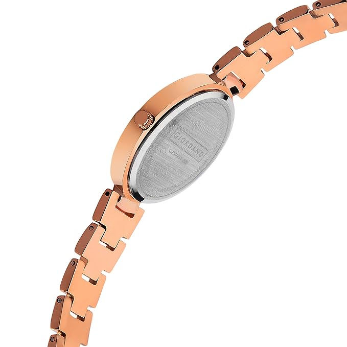 Thumbnail: Giordano Eleganza Collection Analog Watch for Women with Diamond Studded GD4051