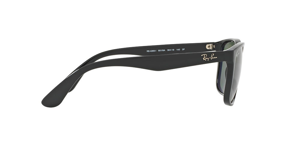 Thumbnail: Ray Ban RB4269I Black/Green Gradient Men   Polarized Sunglasses