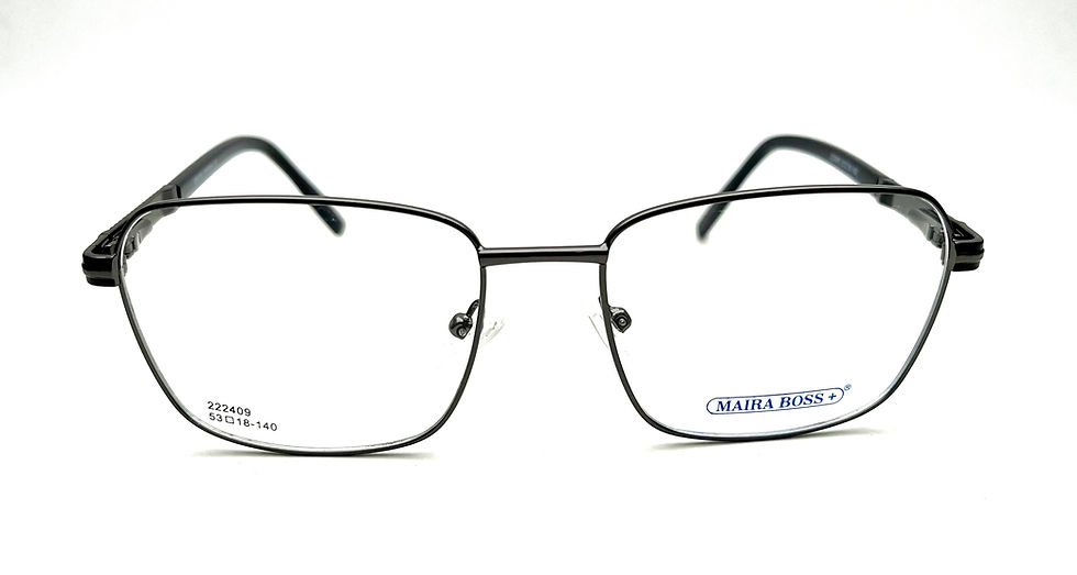 FashioNext Unisex Metal Material Frame in Black Color (FNNVS123)