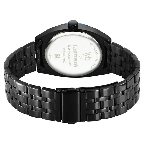 Thumbnail: Fastrack Vyb Arcane Quartz Analog Blue Dial Metal Strap Watch F