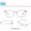 Thumbnail: Evan & Cara TR 90 Most Trendy Transparent Spectacle Eye Wear