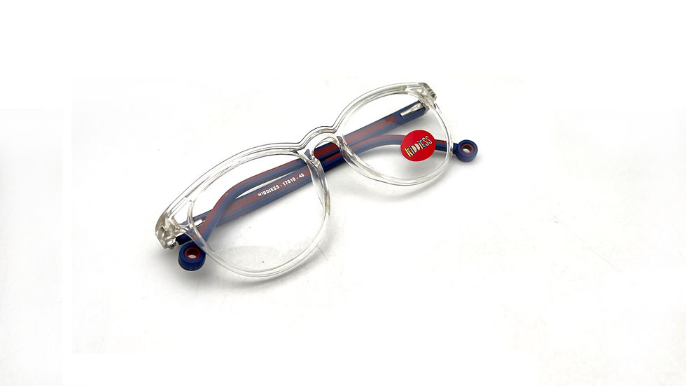 Thumbnail: FashioNext Kids Spectacle  Frame Transparent White