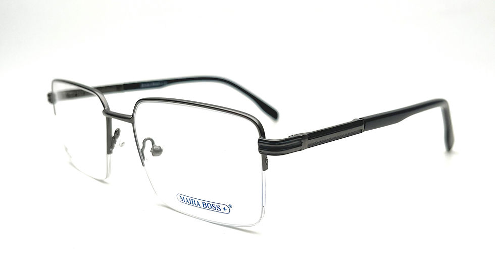 FashioNext Unisex Metal Material Frame in Black Color (FNNVS125)