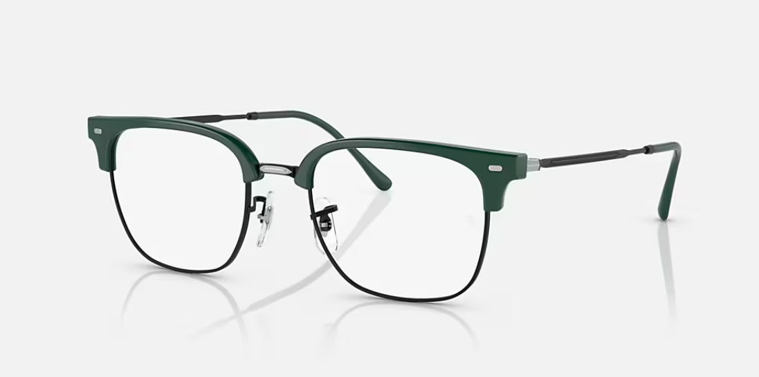 Ray-Ban RB7216 New Clubmaster Optics Eyeglasses Green Unisex