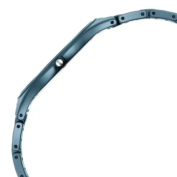 Thumbnail: Titan Edge Ceramic NU1696QC09  Atlantic Blue Dial with Diamonds Watch for Men