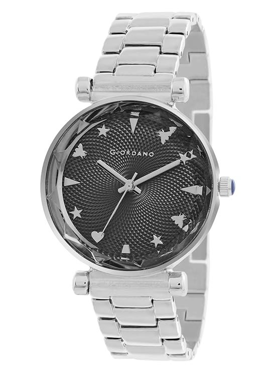 Giordano Analog Wrist Watch for Women Stylish Metal Strap GD-4211-11