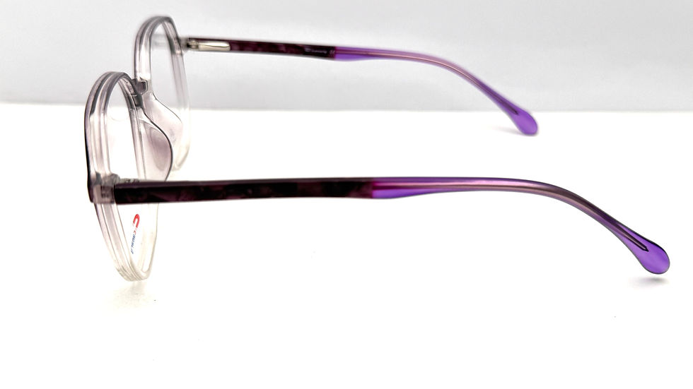 Thumbnail: FASHIONEXT Round Transparent  Spectacle Frame FNF1067