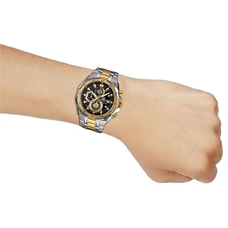 Thumbnail: Casio Edifice EFR-539SG-1AVUDF Black Analog  EX188