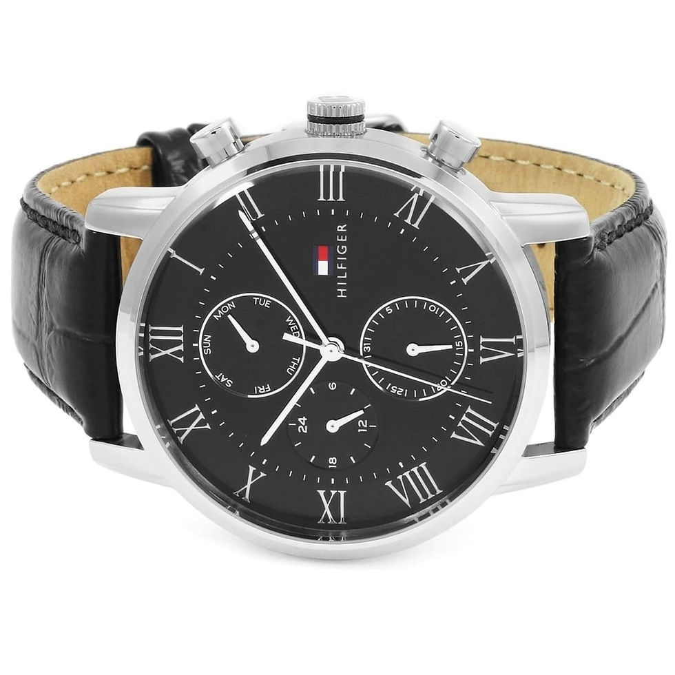 Thumbnail: Tommy Hilfiger Men's 1791401 Sophisticated  Analog Quartz Black Watch
