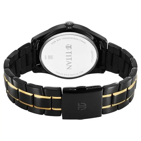 Thumbnail: Titan Regalia Opulent Black Dial Multifunction Watch nu90127km01