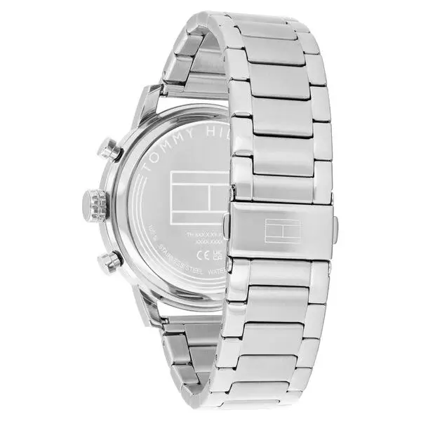 Thumbnail: Tommy Hilfiger TH1792179 Quartz Multifunction Blue Dial Silver Watch