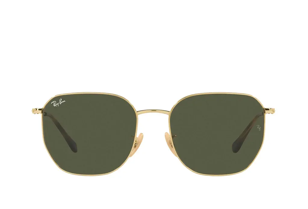 Ray-Ban Golden-Green Unisex  0RB3695I Sunglass