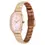 Thumbnail: Vyb Enigma By Fastrack Quartz Analog Pink Mother of Pearl fv60096wm01