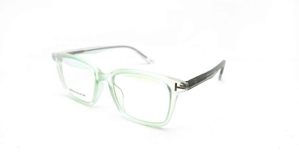 FashioNext Spectacle Trendy Green Transparent FNNVS390